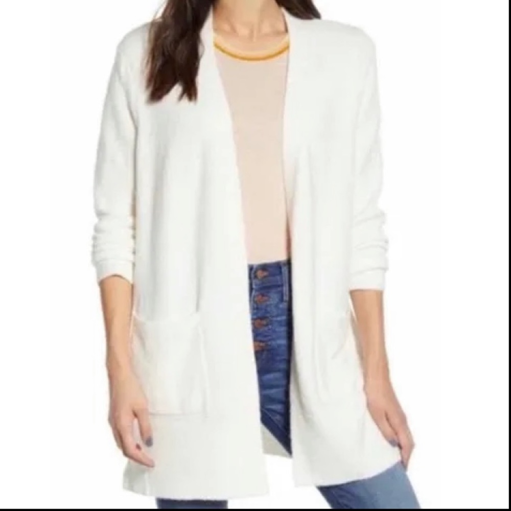Madewell Pocket Open Cardigan XXS